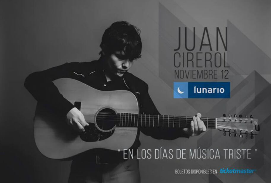 Juan Cirerol, el norteño-punk que busca conquistar el Lunario