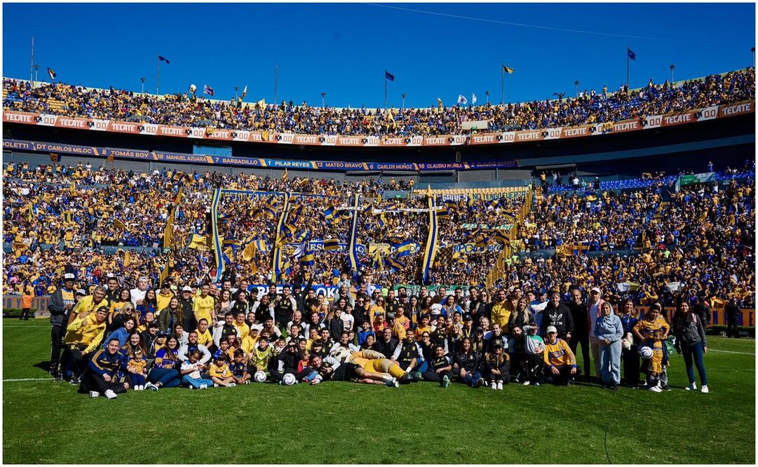 Entrenamiento público de Tigres en el Volcán - TW: Tigres