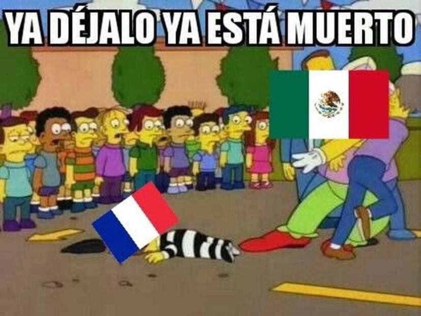 Los 10 mejores memes de la goliza de México a Francia en Tokio 2020