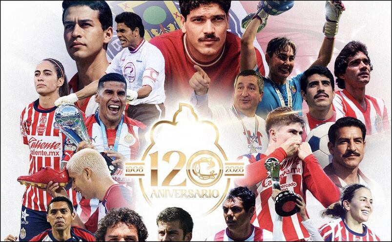 Chivas celebra 120 años y 'olvida' a 'Chicharito' Hernández, Omar Bravo y Almeyda en los festejos