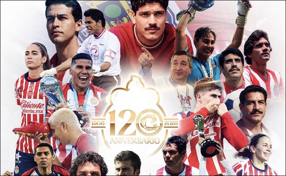 El Guadalajara 'olvidó' a tres figuras de sus pasado en los festejos del equipo. FOTO: @Chivas
