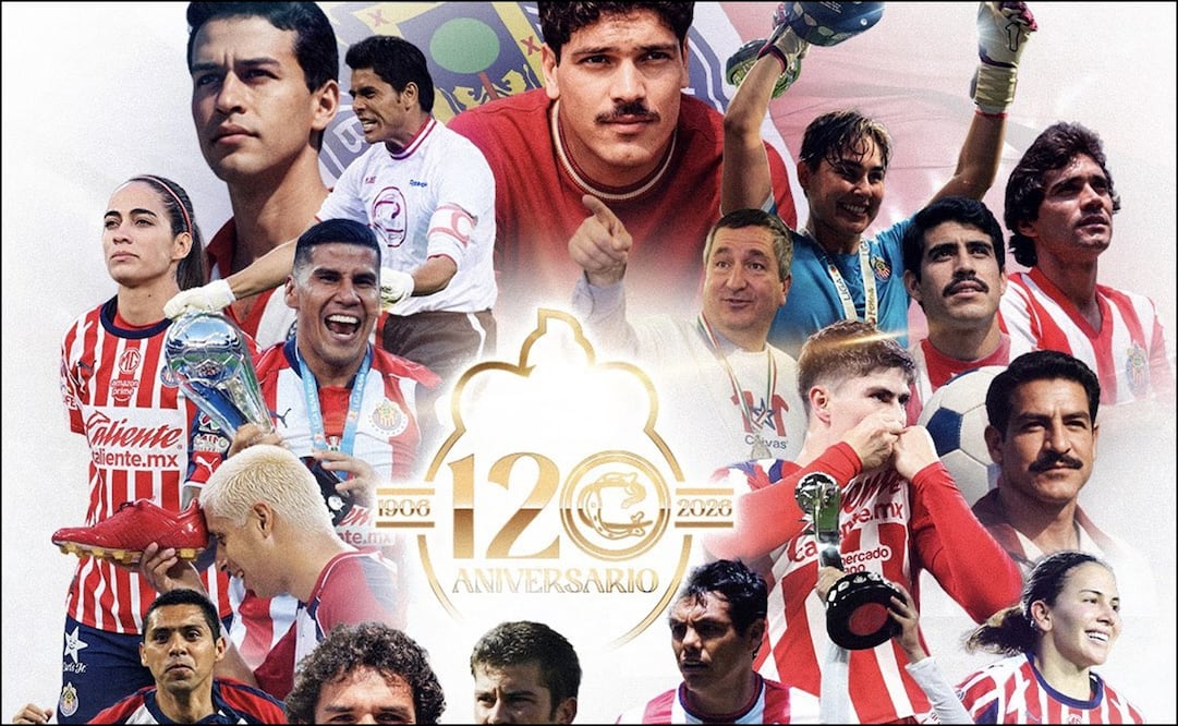 El Guadalajara 'olvidó' a tres figuras de sus pasado en los festejos del equipo. FOTO: @Chivas