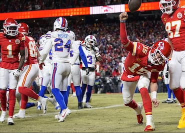 Chiefs derrota a los Bills 32-29, se coronan en la AFC y se viene la revancha del Super Bowl LVII