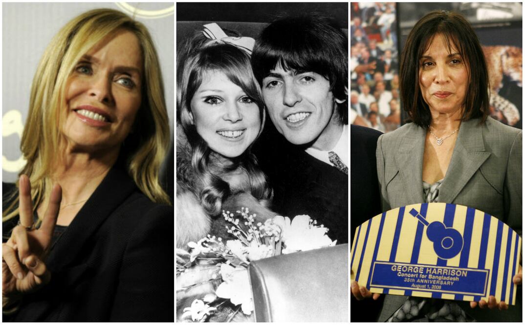 Fotos: Barbara Bach (AP Photo/Chris Pizzello)/ Patti Boyd (AP Photo)/ Olivia Arias (AP Photo/Seth Wenig)