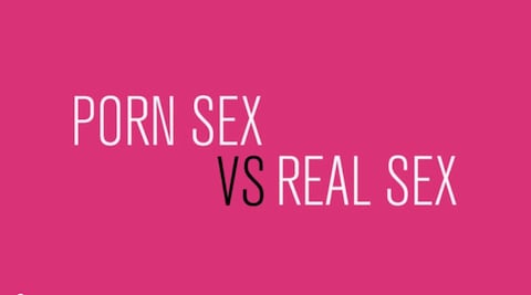 VIDEO: Sexo porno Vs Sexo real