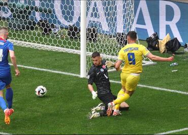 Ucrania logra la remontada ante Eslovaquia y consigue sus primeros tres puntos en la Eurocopa 2024