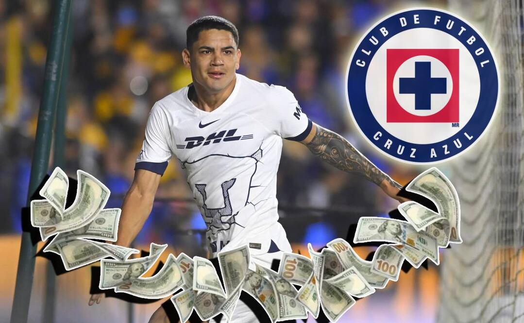 El Toro Fernández le costó a Cruz Azul más de 11 millones de dólares. Foto: Imago7