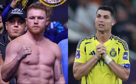 Cristiano Ronaldo no llegó a la pelea del boxeador mexicano Saúl Álvarez