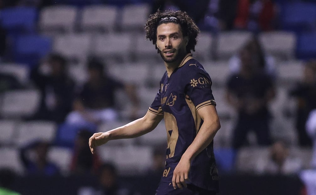 César "Chino" Huerta en partido con Pumas, durante la fase regular del torneo Apertura 2026 - Foto: Imago7