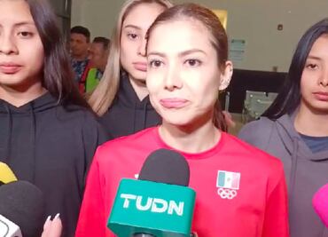 Blajaith Aguilar y las gimnastas mexicanas aseguran: "Salimos de Israel en el momento exacto"