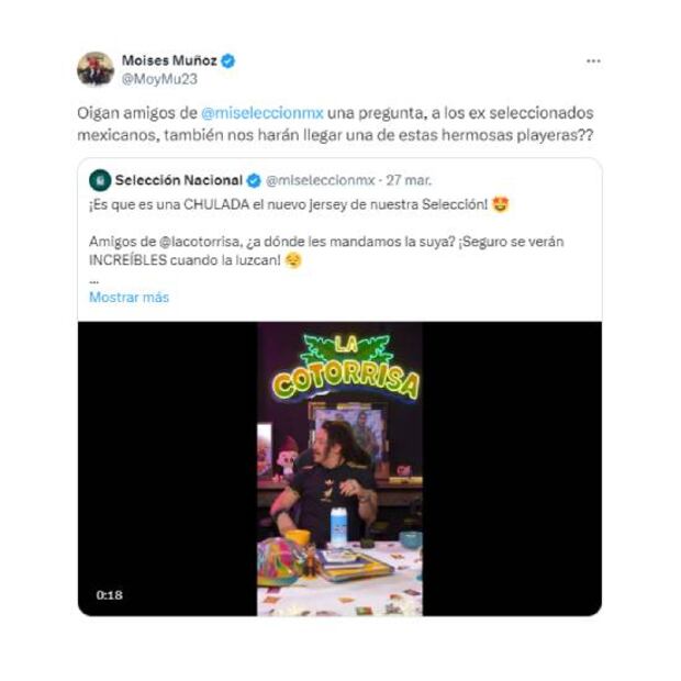 Por esta publicación reventaron a Moisés Muñoz en redes sociales. Foto: Especial