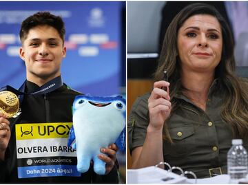 Osmar Olvera, campeón del mundo, tunde con todo a Ana Guevara: 'Me hace falta la beca desde hace un año'