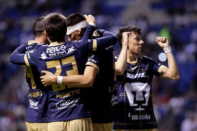 Pumas golea a Puebla con Efraín Juárez como DT; así fue su debut como estratega en la Liga MX