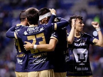 Pumas golea a Puebla con Efraín Juárez como DT; así fue su debut como estratega en la Liga MX