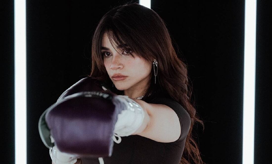 Alana Flores estuvo a punto de ser noqueada en una sesión de sparring antes de su pelea en la 'Velada del Año 5'. Foto: Especial