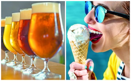¿Se te antoja? Así son los helados de cerveza artesanal