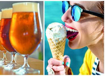 ¿Se te antoja? Así son los helados de cerveza artesanal
