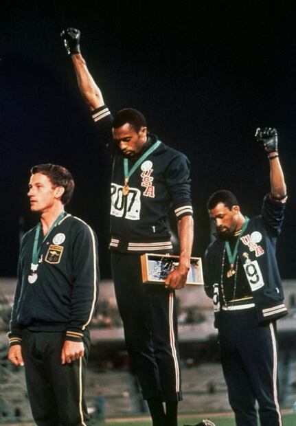 Peter Norman, el héroe blanco del “Black Power” en México 68