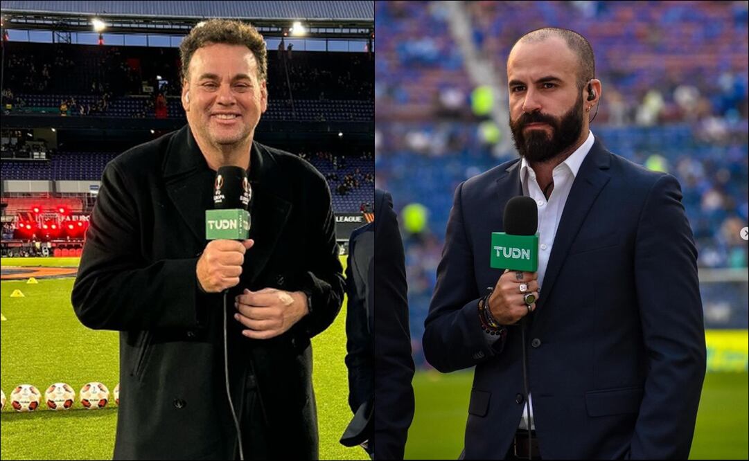 David Faitelson y Marc Crosas. FOTO: Capturas