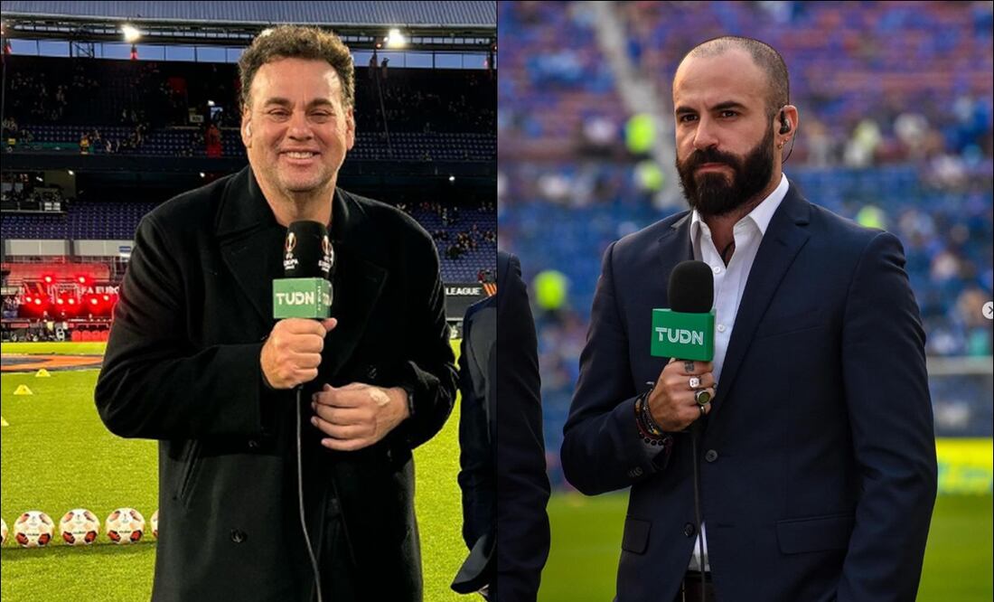 David Faitelson y Marc Crosas. FOTO: Capturas