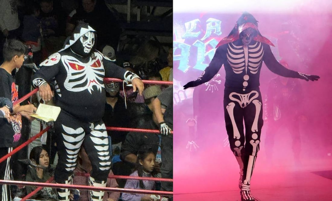 L.A. Park reaccionó ante el surgimiento de la nueva Parka de Triple A. FOTOS: Facebook Adolfo Tapia Ibarra / @luchalibreaaa