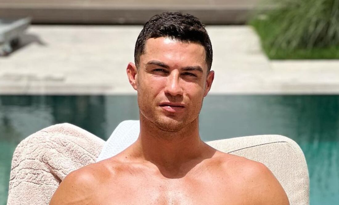 Cristiano Ronaldo posando. Fuente: Instagram @cristiano