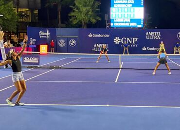 Verónica Rodríguez queda fuera de los dobles del Abierto GNP Seguros