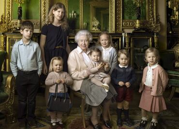 ¿Quiénes son los nietos y bisnietos de la reina Isabel II?