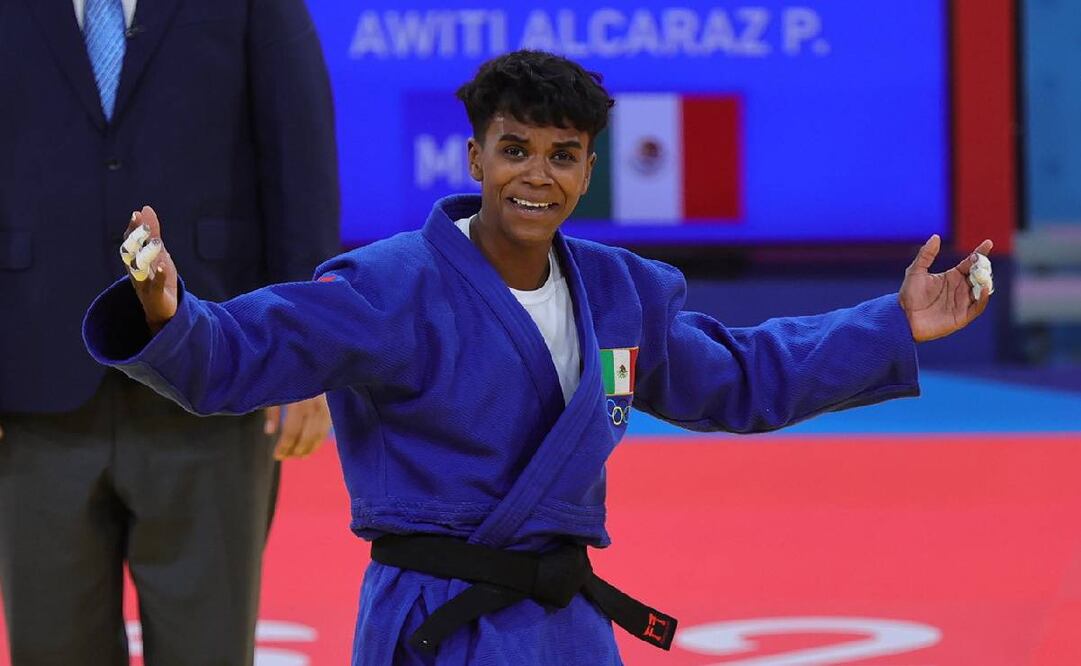 Prisca Awiti esta a un paso de conseguir la medalla de oro para México en París 2024. Foto: @CONADE