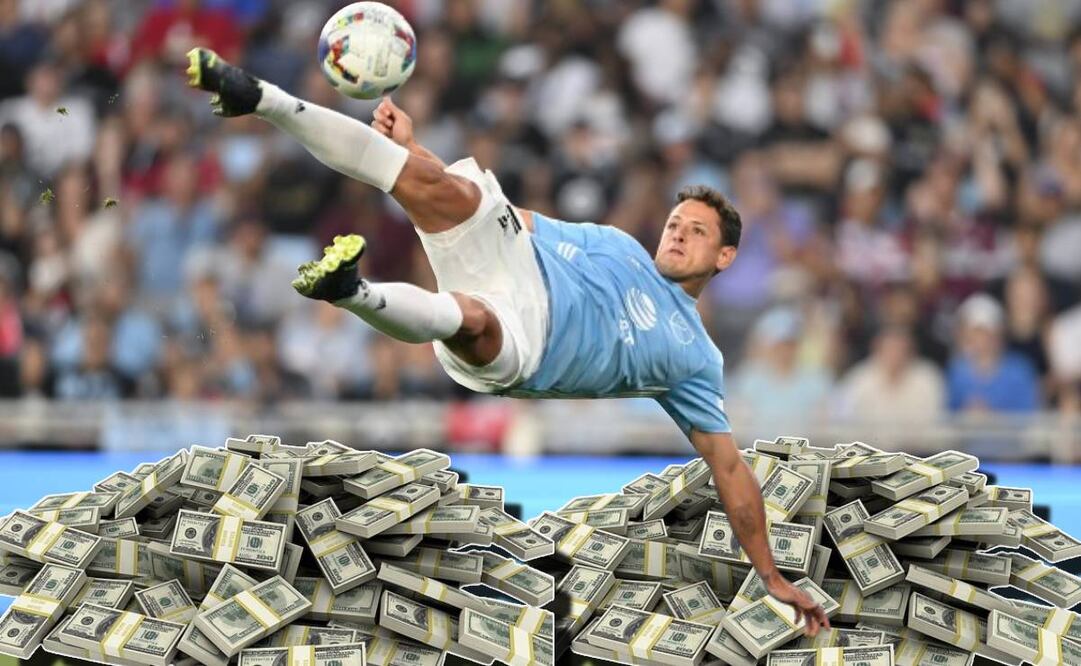 Chicharito Hernández ganaba una millonada en el LA Galaxy de la MLS. Foto: Imago7