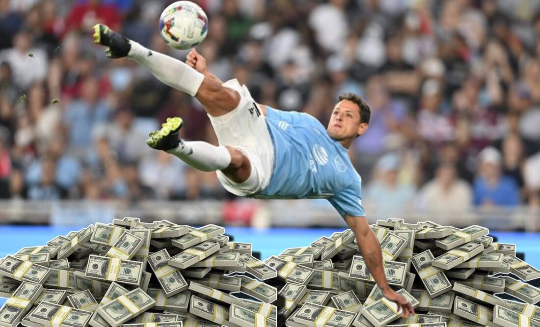 Chicharito Hernández ganaba una millonada en el LA Galaxy de la MLS. Foto: Imago7