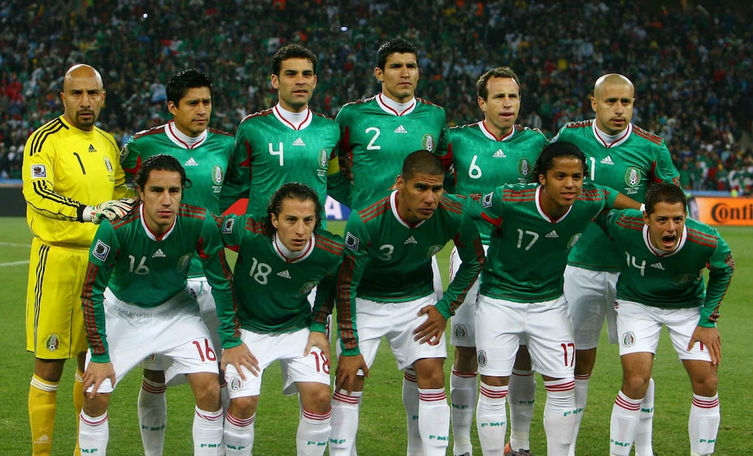 Jugadores de la Selección Mexicana en el Mundial de Sudáfrica 2010 | FOTO: Especial