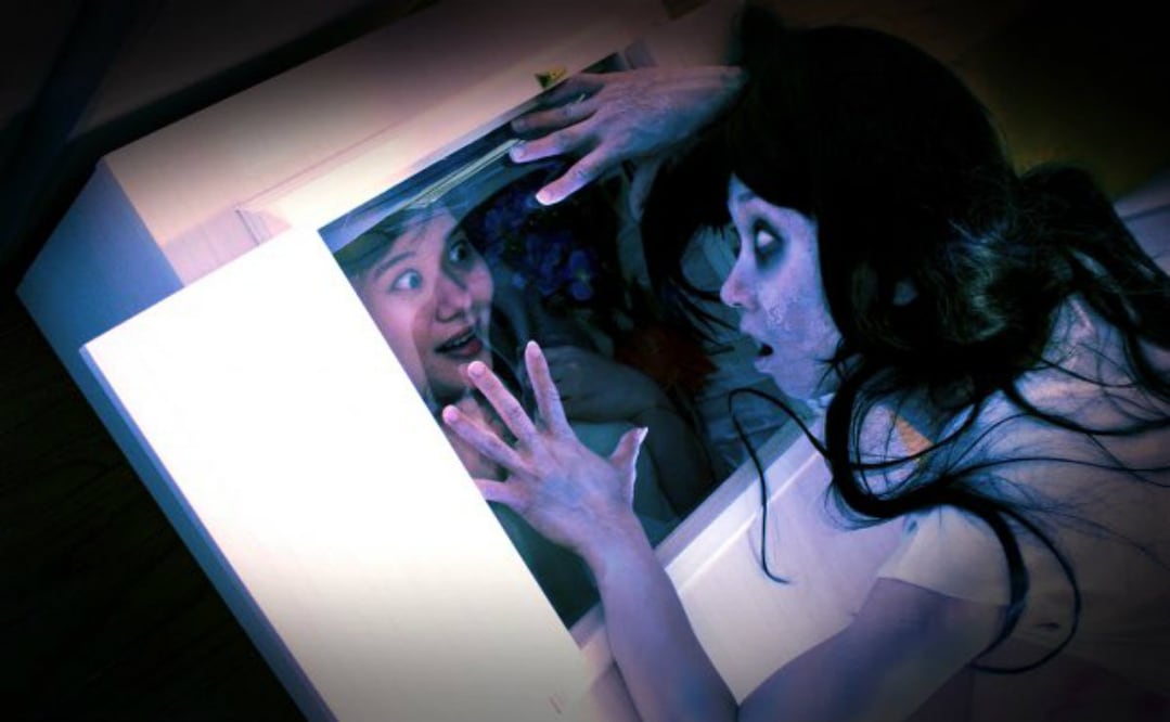 Foto: Japanese haunted house company Twitter: @kowagarasetai