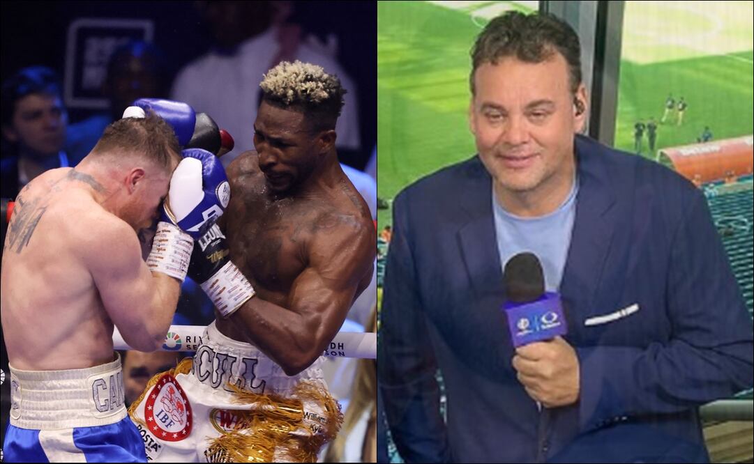 David Faitelson criticó duramente a Saúl Álvarez tras su pelea ante William Scull. FOTOS: AFP / Especiales