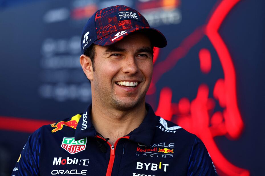Checo Pérez en entrevista previa al Gran Premio de Estados Unidos - Foto: AFP