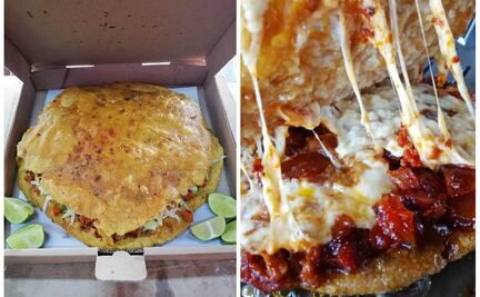 ¿Antojo? Prueba estas gorditas gigantes de casi ¡dos kilos!