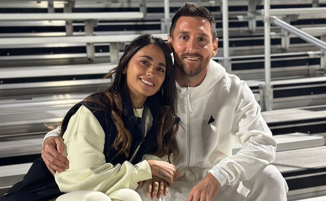 Antonela Roccuzzo y Lionel Messi | Fuente: Instagram @antonelaroccuzzo