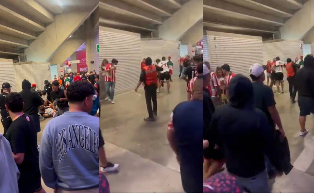 En redes sociales circula el supuesto video donde un aficionado del Atlas fue apuñalado en el estadio de Chivas. Foto: Especial