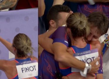 París 2024: atleta le pide matrimonio a su pareja luego de terminar prueba de los 3000 metros con obstáculos