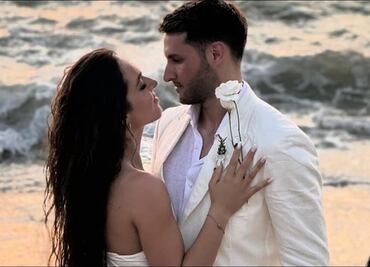 Santiago Giménez se casó con Fernanda Serrano; estas son las mejores fotos de su boda