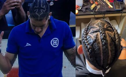 Uriel Antuna va a estrenar peinado con una cruz en la Final de Ida ante América