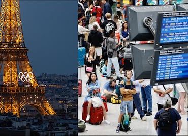 Red ferroviaria de Francia sufre ataque masivo previo a la inauguración de los JO de París 2024
