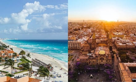 Los 5 destinos mexicanos preferidos por los extranjeros