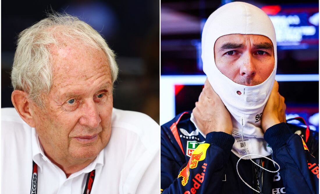 Helmut Marko defendió a Checo Pérez - AFP