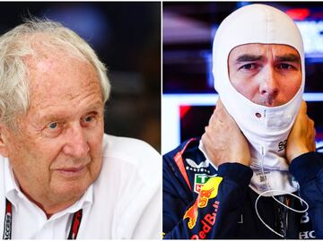 Helmut Marko, maravillado con el público del GP de México; también defendió a Checo Pérez