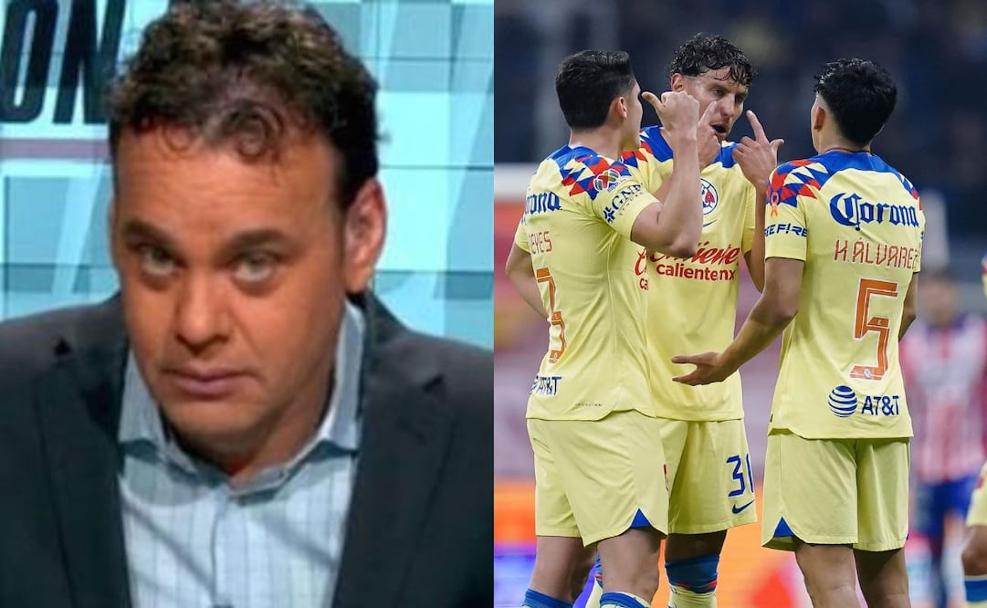 David Faitelson en ESPN y América ante San Luis / FOTO: Imago7 y Captura