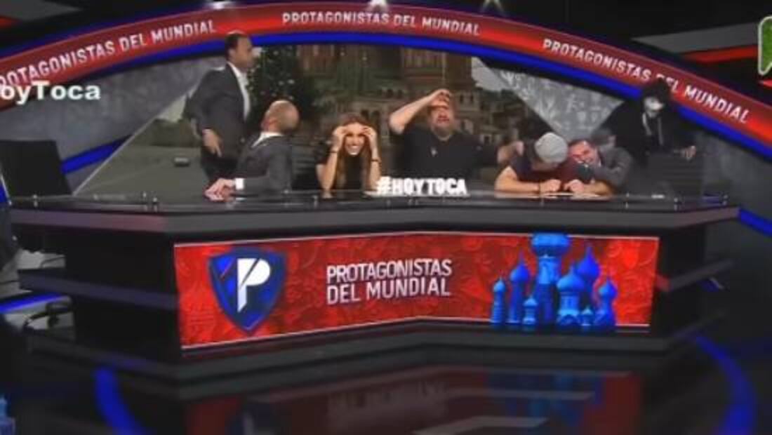 El Capi Pérez hizo enojar a Zague con las burlas de su video que se hizo viral en Rusia 2018. Foto: Especial