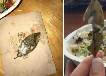 “Gringos” se indignan al encontrar “hojas de árbol” en su comida