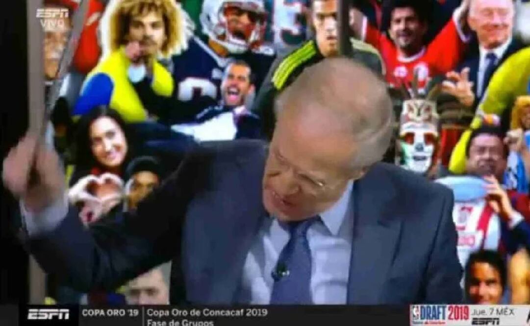 José Ramón Fernández explotó por un comentario de Héctor Huerta, quien ironizó con la posible invitación al América para el Mundial de Clubes. Foto: Especial