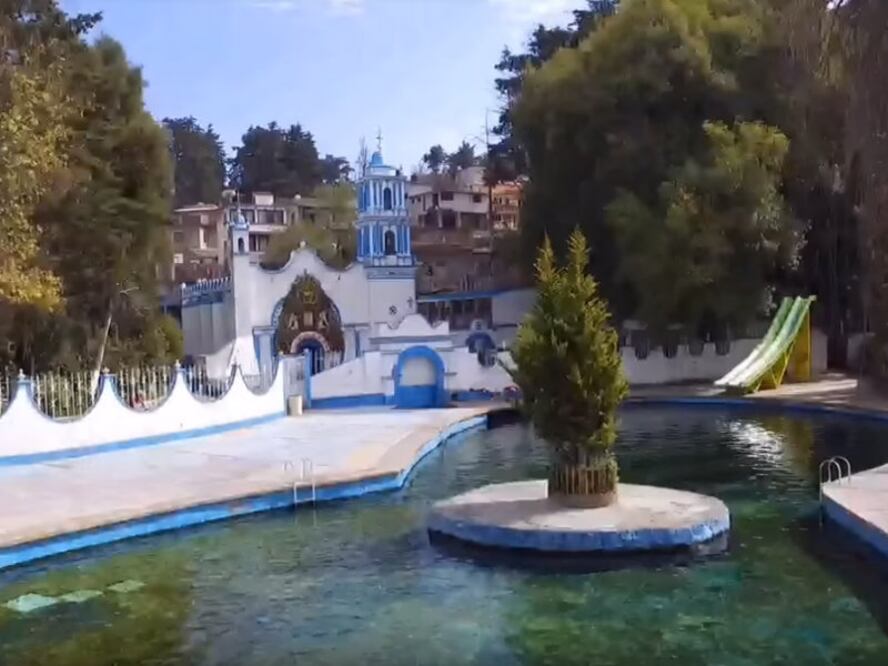 Creado alrededor del manantial donde se construyó la capilla de la Concepción, tiene el estatus de santuario y es un sitio tradicional de peregrinaje religioso. Para visitarlo, sólo tienes que viajar a Almoloya de Juárez, a 14 kilómetros de la ciudad de Toluca. (Foto: Captura de pantalla Youtube)